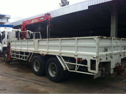 ISUZU DAGA 10 ล้อ 1 เพลา FVM 240 แรง EURO 3 ยาว7.80 ม