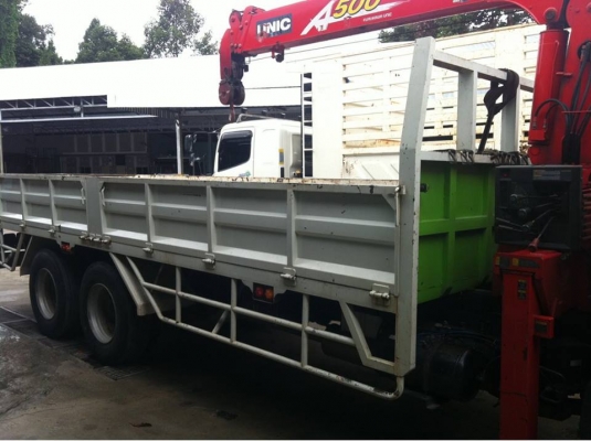 ISUZU DAGA 10 ล้อ 1 เพลา FVM 240 แรง EURO 3 ยาว7.80 ม