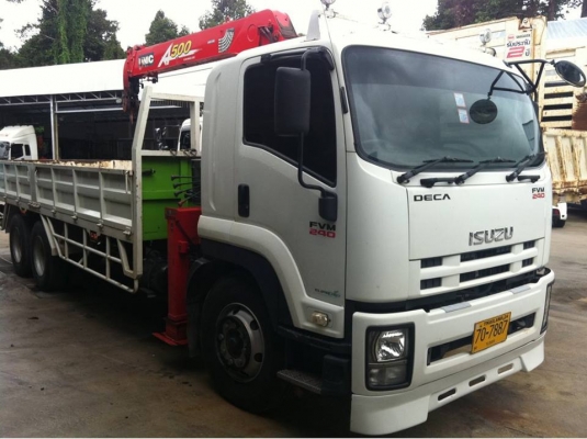 ISUZU DAGA 10 ล้อ 1 เพลา FVM 240 แรง EURO 3 ยาว7.80 ม
