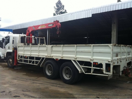 ISUZU DAGA 10 ล้อ 1 เพลา FVM 240 แรง EURO 3 ยาว7.80 ม