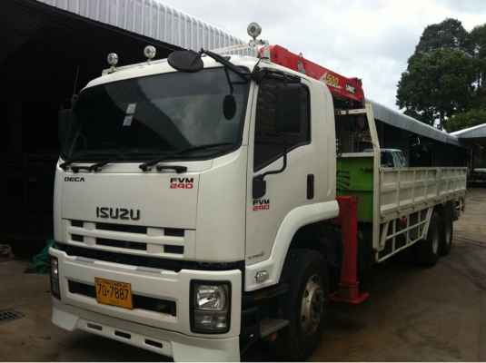 ISUZU DAGA 10 ล้อ 1 เพลา FVM 240 แรง EURO 3 ยาว7.80 ม