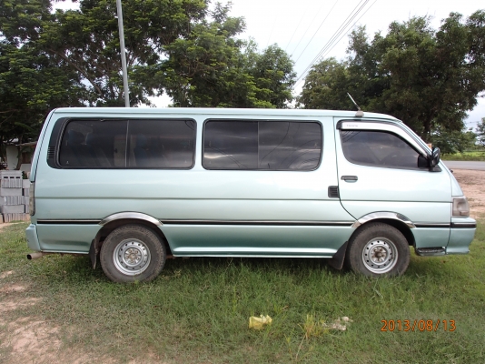 ขายรถตู้ TOYOTA ดูดีตามสภาพ เครื่อง 1JZ  2 ระบบ แก็ส+เบนซิลประหยัดมาก ราไม่แพงพร้อมโอน