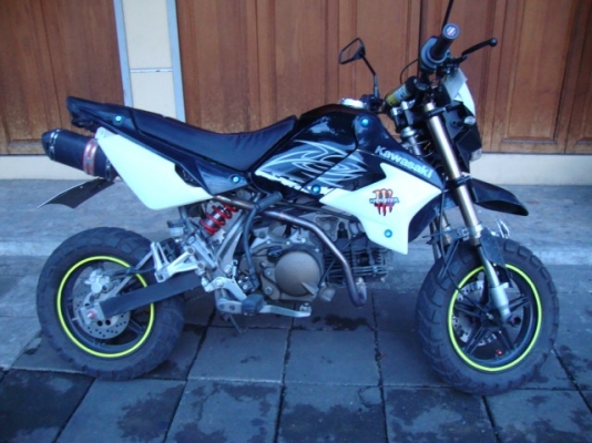 ขาย New KSR 110 ปี 2553 (สีขาว ) วิ่ง 2,500 กม. แท้ ท่อคู่ 2