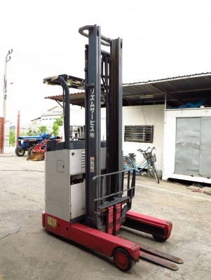 รถยกไฟฟ้า แบบยืนขับ ขนาด 1.3 เสาสูง 4.5 เมตร Nichiyu FBRMA13-70-450