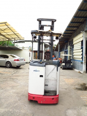 รถยกไฟฟ้า แบบยืนขับ ขนาด 1.3 เสาสูง 4.5 เมตร Nichiyu FBRMA13-70-450