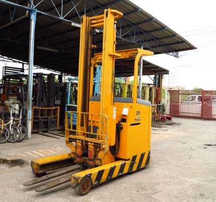 รถยกไฟฟ้า แบบยืนขับ ขนาด 2 ตัน เสาสูง 4 เมตร Nichiyu FBRA20-H70B-450
