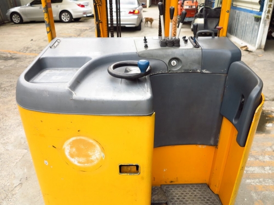 รถยกไฟฟ้า แบบยืนขับ ขนาด 2 ตัน เสาสูง 4 เมตร Nichiyu FBRA20-H70B-450