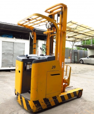 รถยกไฟฟ้า แบบยืนขับ ขนาด 2 ตัน เสาสูง 4 เมตร Nichiyu FBRA20-H70B-450