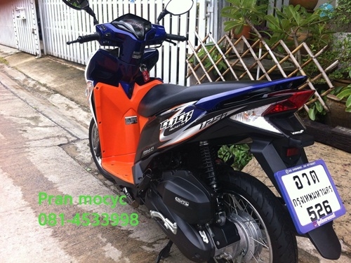 ขายhonda click สีขาวดำ ปี2555 ขายhonda click สีขาวดำ ปี2555