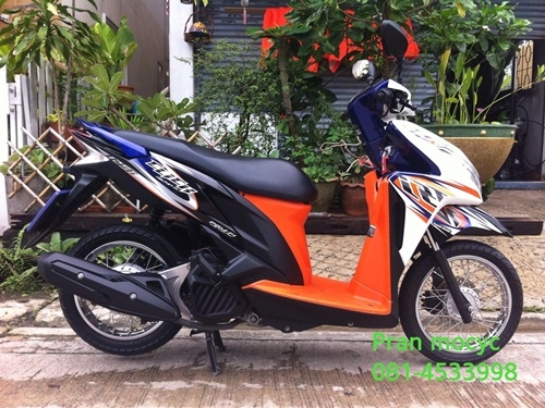 ขายhonda click สีขาวดำ ปี2555 ขายhonda click สีขาวดำ ปี2555