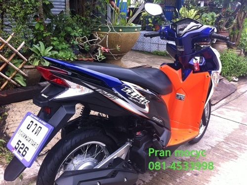 ขายhonda click สีขาวดำ ปี2555 ขายhonda click สีขาวดำ ปี2555