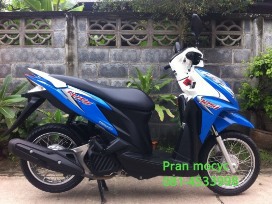 ขายHONDA CLICKสีขาวน้ำเงิน ปี2555 ขายHONDA CLICKสีขาวน้ำเงิน ปี2555