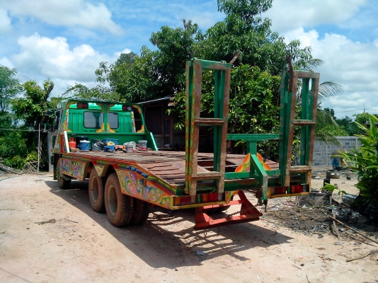 เทรนเลอร์สิบล้อ FUSO 6D14-160 แรงม้า เทอร์โบว์ อย่างแจ่ม