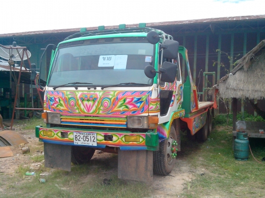 เทรนเลอร์สิบล้อ FUSO 6D14-160 แรงม้า เทอร์โบว์ อย่างแจ่ม