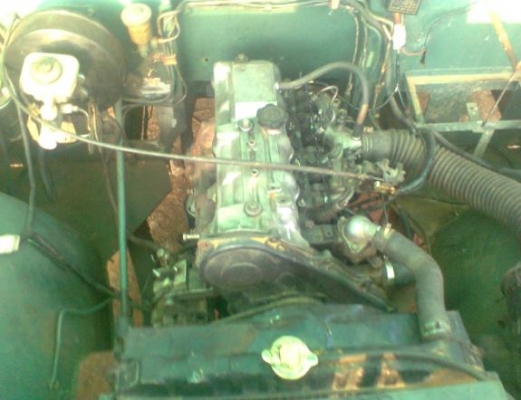 ขาย jeep หน้ากบช่วงยาว เครื่องtoyota hero2.45cc เครื่องดี ขับ2 รถพร้อมใช้