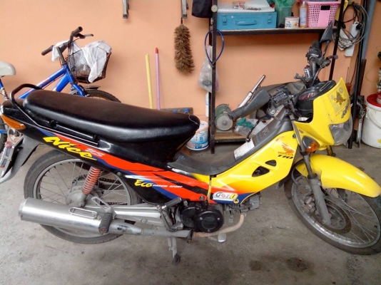 ขาย Honda Nick 110 ปี 44 เครื่องดีไม่หลวม ภาษีไม่ขาด เล่มพร้อมโอน