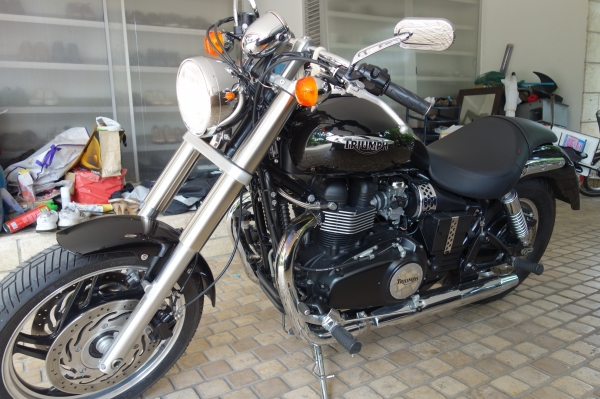 Triumph Speed Master 2010   1200km  รถออกศูนย์