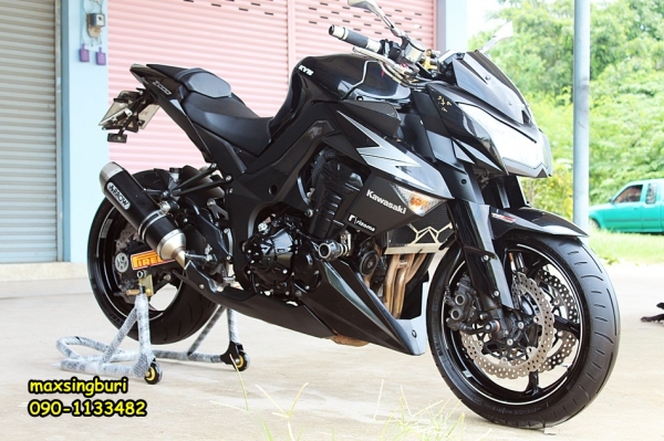 แม็กสิงห์บุรี//KAWASAKI Z1000 ปี2011 สภาพสวย รถออก0 ของแต่งเพียบ ทะเบียนพร้อมโอน (รับเทิร์น)