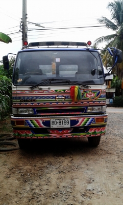 ขายสิบล้อ2เพลา รุ่น  FM3H ใส่เครื่อง jo8c 260เเรงเป้นท้ายลาด