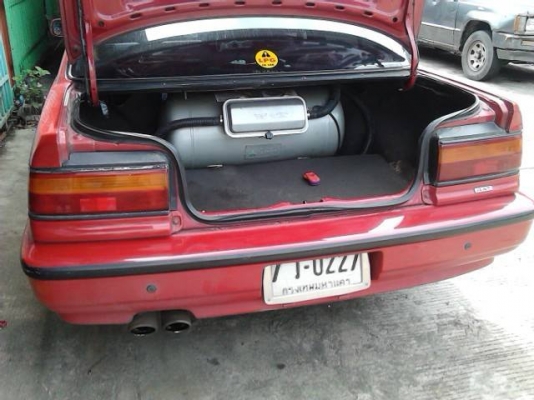 ซีวิคท้ายแดงพร้อมใช้เกียร์ออโต้ เครื่องหัวฉีด ปี 92