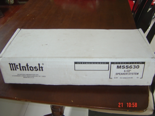 Mcintosh 6.5''mss630(new)