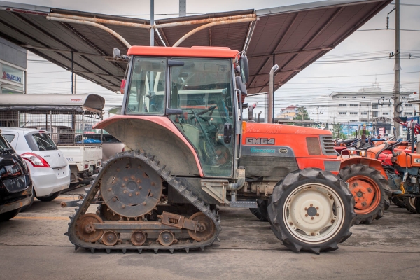 ใหม่ล่าสุด! Kubota GM64 4WD มาพร้อมเพลาหลังแบบแทรค มั่นใจ ลุยได้ทุกสภาพดิน