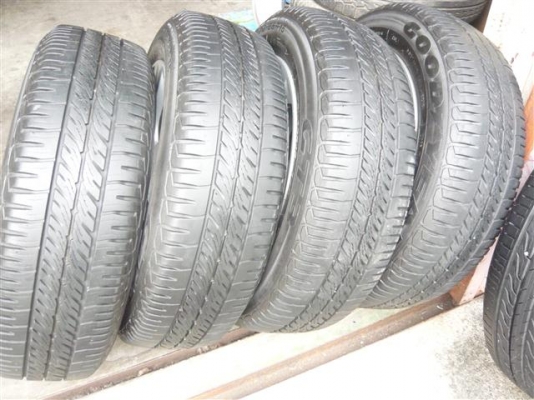 ล้อแม็กซ์ Honda Jazz2010 ขอบ 15 พร้อมยางสวยเลย