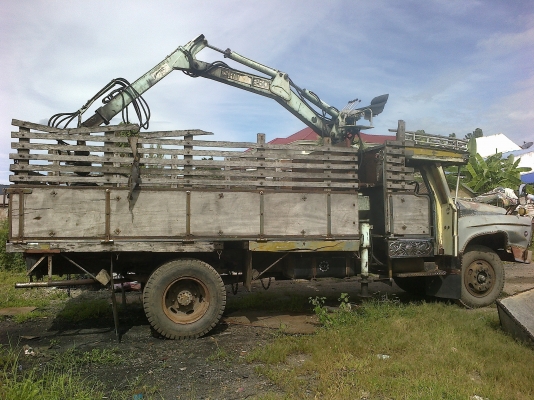 ขายรถ 6 ล้อหน้ายาว พร้อมเครนHIAB