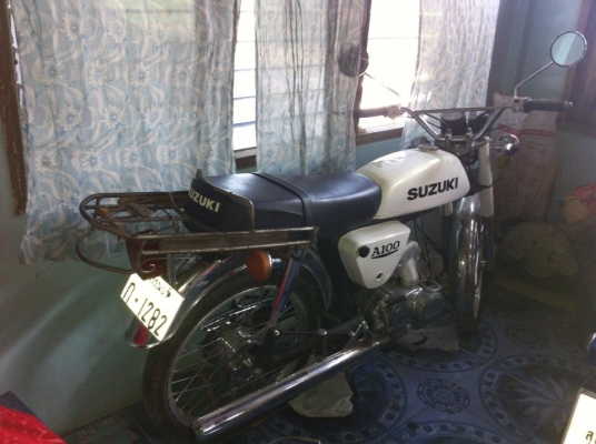 ขาย a100 จดทะเบียนใหม่แล้ว พร้อมโอน ฟิตเครื่องใหม่หมด ภาษีไม่ขาด  ราคา 16000 บาท (เหตุที่ขายไม่มีเวลาคับ)ทำหมดไปเยอะคับ