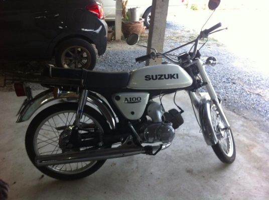 ขาย a100 จดทะเบียนใหม่แล้ว พร้อมโอน ฟิตเครื่องใหม่หมด ภาษีไม่ขาด  ราคา 16000 บาท (เหตุที่ขายไม่มีเวลาคับ)ทำหมดไปเยอะคับ