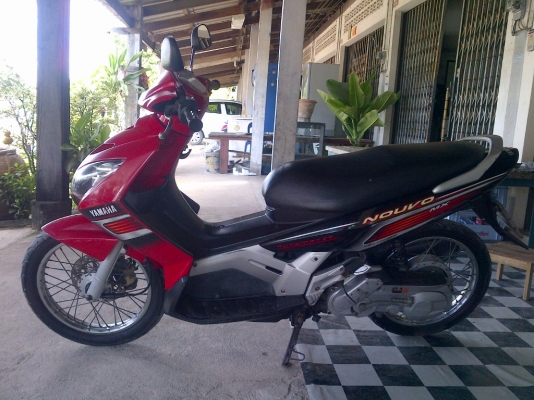 ด่วน!ยามาฮ่านูโวMX ปี48 รถเครื่องเดิมแน่นๆ พร้อมใช้ ทะเบียน+เอกสารโอน ภาษีไม่หมด 088-2197709