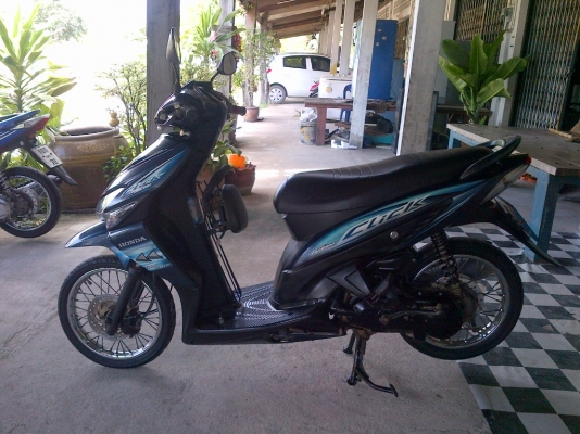 ขาย!ฮอนด้าคลิ๊ก ปี50 รถเครื่องเดิมแน่นๆ  พร้อมใช้ ทะเบียน+เอกสารโอน ภาษีไม่หมด