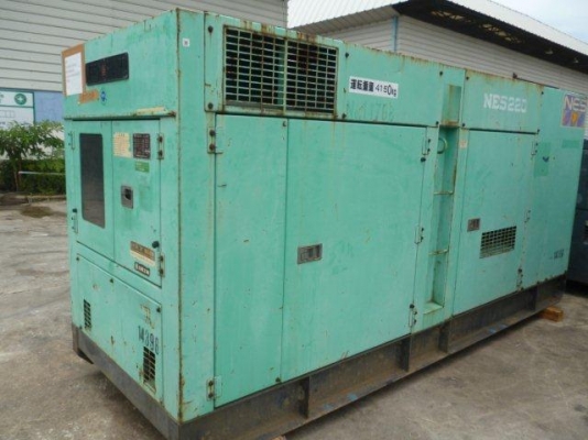 ขายเครื่องปั่นไฟ 220kva Nippon Sharyo NES220SH-2 #FD143500 ถึงไทยแล้วค่ะ