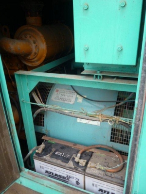 ขายเครื่องปั่นไฟ 125 kva Nippon Sharyo NES125ESK #N0402SCC สภาพดี เครื่องถึงไทยแล้วค่ะ