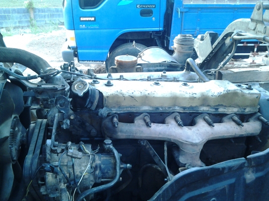 ISUZU Rocky FRR12HA ดั้มเครื่อง175 6BG1 เกียร์รอคเสื้อลาย กะบะดั้มมิเนียม ภาษีขาด 8 เดือน