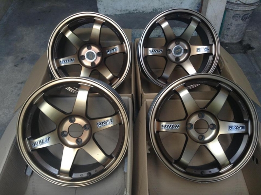 ขายTE37 4/100 ขอบ17ราคาเบาๆ