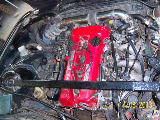 BMW 316 เครื่อง SR20 ฝาแดง แก๊ส LPG ชุดโอนครบ