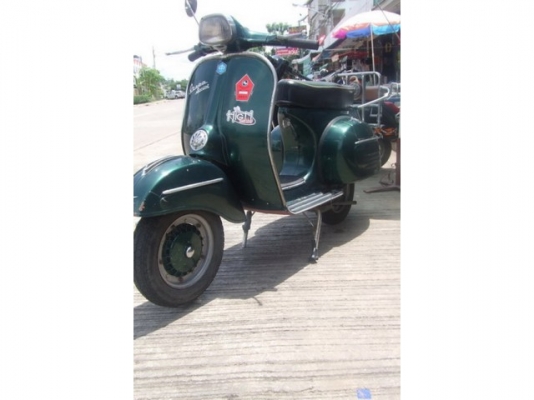 เพื่อนฝากขายด่วนๆ ขายเวสป้าสปิ้นเหลื่ยม สีเขียว