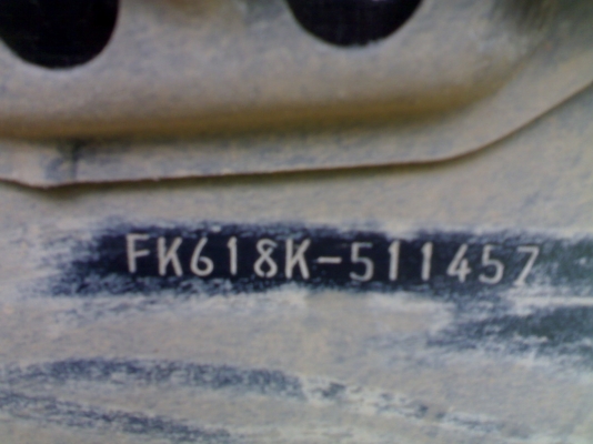 ขาย6ล้อ MITSU FK618K เครื่อง6D17 190แรง ยาง900.20