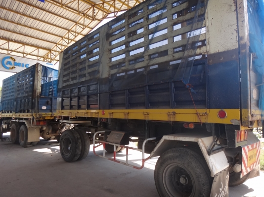 ขายด่วน  รถสิบล้อสองเพลาดัมพ์  พ่วง  แม่-ลูก  นิสสัน   290 แรง  พร้อมใช้งาน