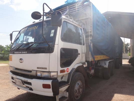ขายด่วน  รถสิบล้อสองเพลาดัมพ์  พ่วง  แม่-ลูก  นิสสัน   290 แรง  พร้อมใช้งาน