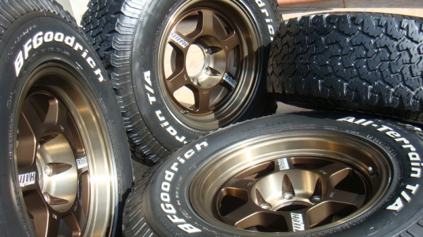 ขายคู่หล่อแห่งปี BF Goodrich 265 70 r16+ล้อTE-37X สวยๆ