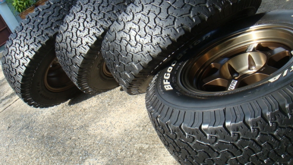 ขายคู่หล่อแห่งปี BF Goodrich 265 70 r16+ล้อTE-37X สวยๆ