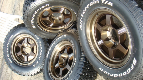 ขายคู่หล่อแห่งปี BF Goodrich 265 70 r16+ล้อTE-37X สวยๆ