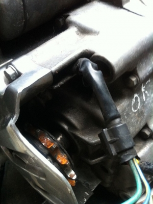 ขายเครื่อง honda ftr 223