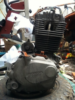 ขายเครื่อง honda ftr 223