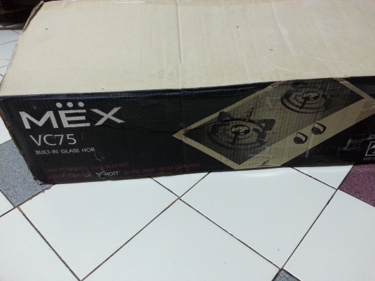 ขายเตาแก๊สกระจกคริสตรัลยี่ห้อ MEXรุ่นVC75ของใหม่แกะกล่องราคาไม่แพงครับ