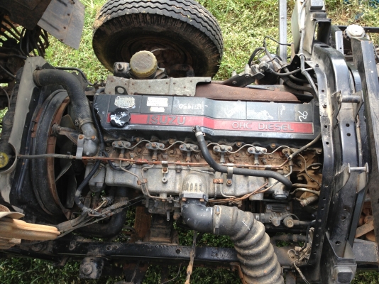 ขายรถ6ล้อดั้ม ISUZU ROCKY เครื่อง 195 แรงม้า