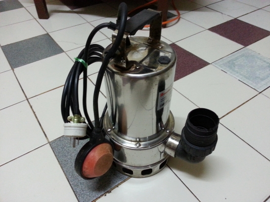 ขายไดโว่สูบน้ำสแตนเลสแบบมีลูกลอยพร้อมใช้งาน