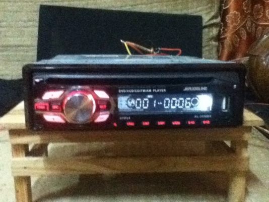 ขายวิทยุ Audioline รุ่น AL-3550DX เล่นDVD/VCD/MP3/CD/FM/AM  ใช้ได้ปกติ. 900.-